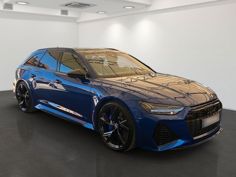 Blau Gebraucht 2023 Audi RS6 Sport Kombi | 124.000 € (Fairer Preis) - Bild 1/4