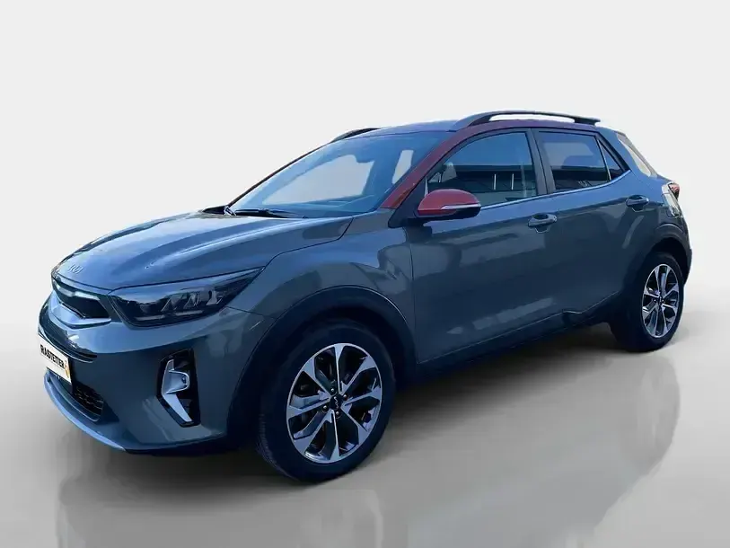 Gebraucht Kia Stonic Platinum 120 PS (88 kW) 2022 Urbangrün/tan orange zweifarblack SUV