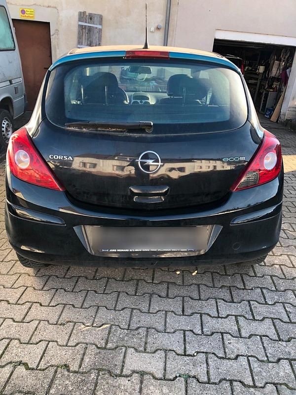 Gebraucht Opel Corsa 60 PS (44 kW) 2009 Schwarz Kleinwagen