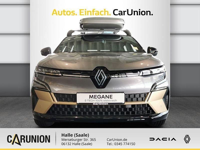 Gebraucht Renault Megane E-Tech Iconic 160 kW (218 PS) 2024 Dolomitgrau, black pearlschwarz metallic Limousine