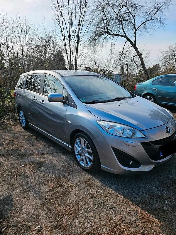 Gebraucht Mazda 5 150 PS (110 kW) 2012 Silber Van / Kleinbus