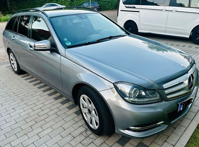 Silber Gebraucht 2013 Mercedes C200 Kombi | 9.250 € (Fairer Preis) - Bild 1/4