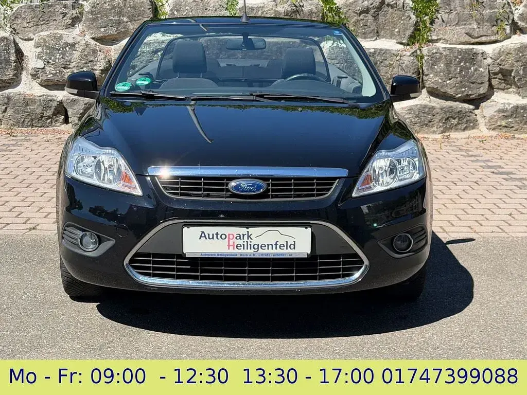 Gebraucht Ford Focus Cabriolet 101 PS (74 kW) 2010 Schwarz Cabrio