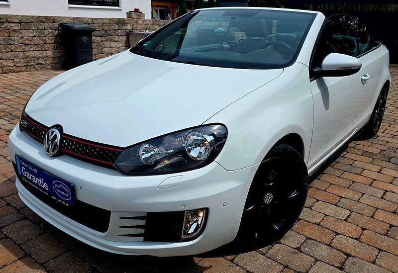 Weiß Gebraucht 2013 VW Golf Cabriolet GTI Cabrio | 13.999 € (Fairer Preis) - Bild 1/4