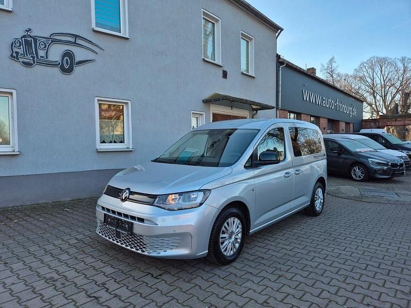 Gebraucht VW Caddy 102 PS (75 kW) 2022 Silber Van / Kleinbus
