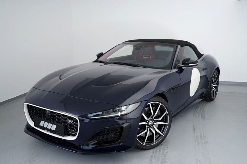Gebraucht Jaguar F-Type 575 PS (422 kW) 2024 Blau Cabrio