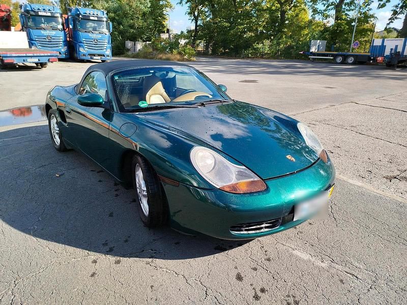 Gebraucht Porsche Boxster 2001 Grün Cabrio
