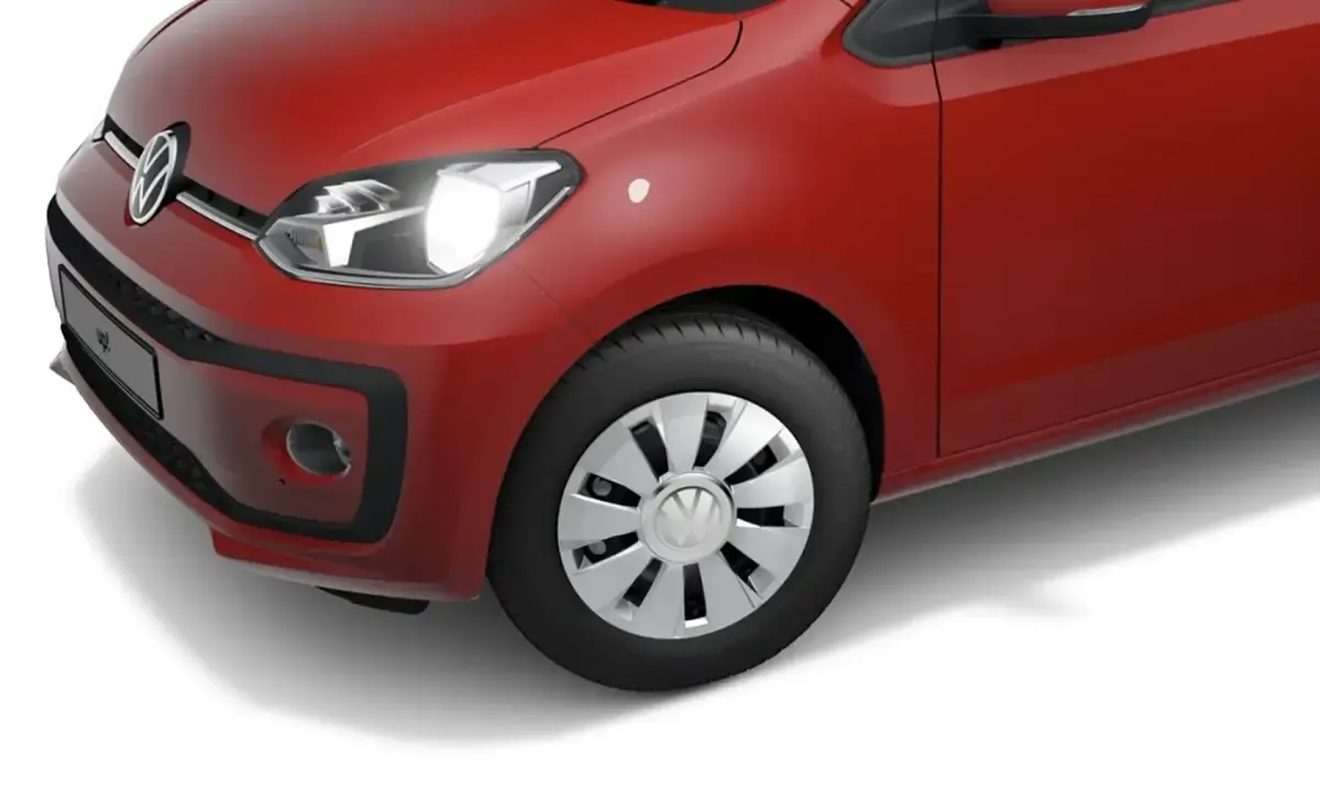 Second-hand VW up! 65 CP (47 kW) 2022 Roșu Hatchback
