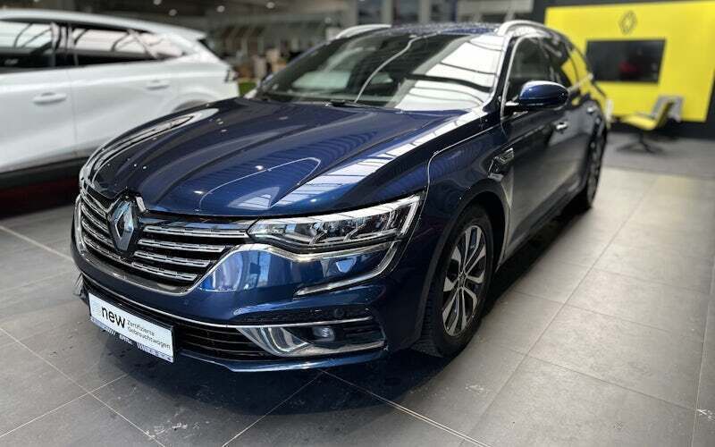 Blau Gebraucht 2022 Renault Talisman GrandTour Intens Kombi | 21.890 € (Fairer Preis) - Bild 1/4