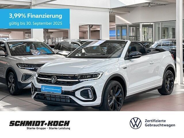 Pure white Gebraucht 2024 VW T-Roc R-line SUV | 43.850 € - Bild 1/4