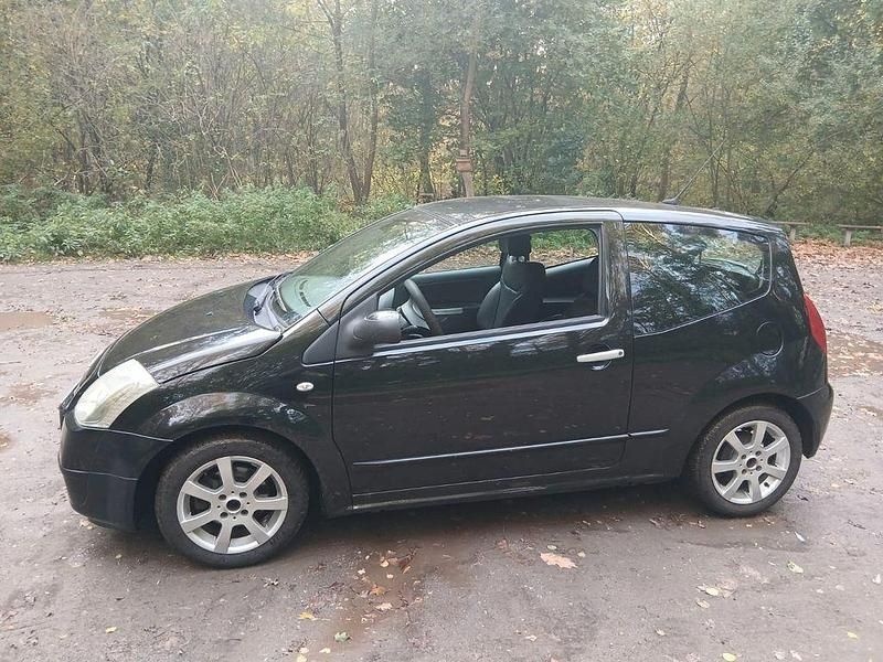 Gebraucht Citroën C2 Comfort 68 PS (50 kW) 2007 Schwarz Kleinwagen