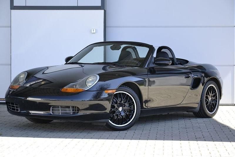 Gebraucht Porsche Boxster 220 PS (161 kW) 2002 Schwarz Cabrio