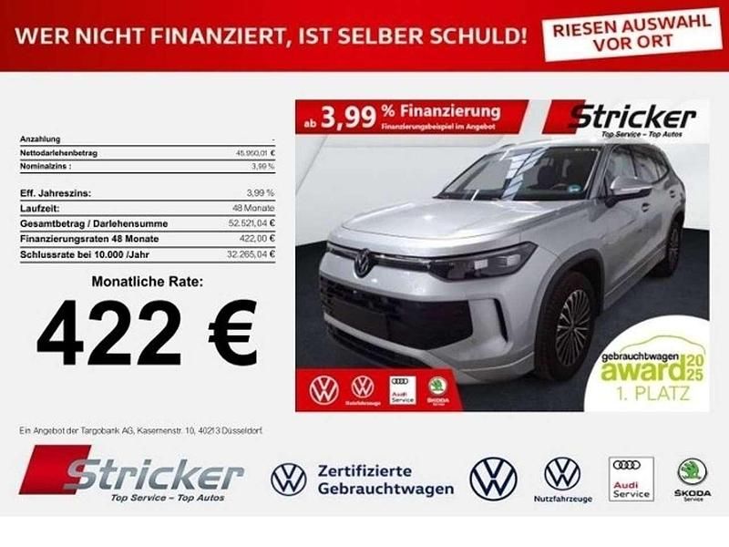 Oyster silver metallic Gebraucht 2025 VW Tayron Life SUV | 45.949 € (Superpreis) - Bild 1/3
