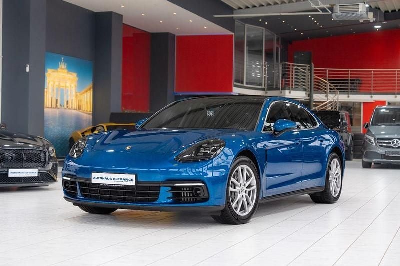 Blau Gebraucht 2017 Porsche Panamera 4S Limousine | 62.980 € (Superpreis) - Bild 1/4