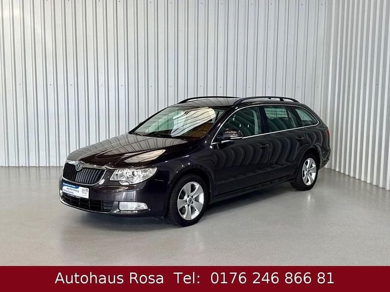 Braun Gebraucht 2011 Skoda Superb Ambition Limousine | 7.450 € (Fairer Preis) - Bild 1/4