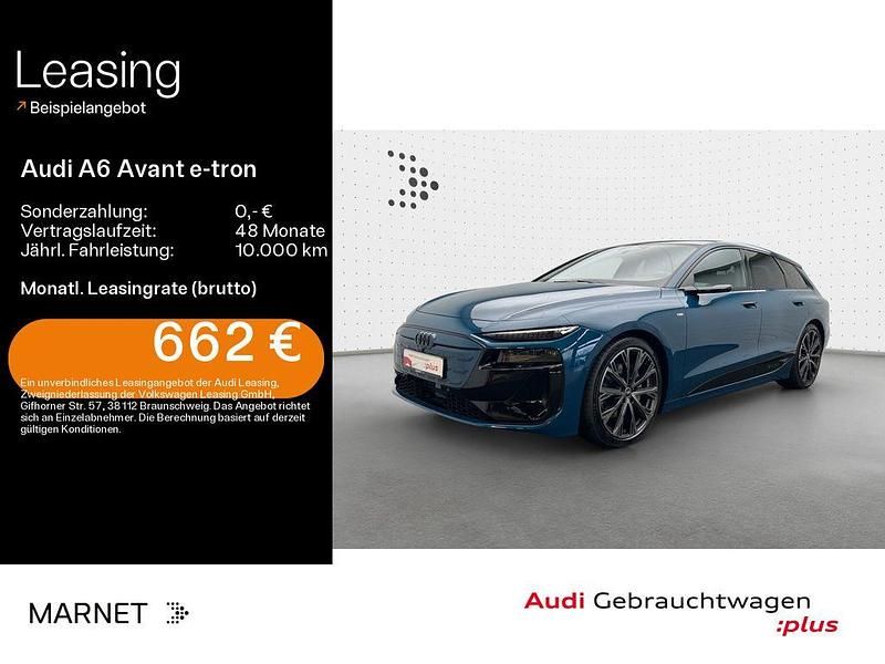 Blau Gebraucht 2025 Audi A6 e-tron Edition .1 Kombi | 76.470 € (Teuer) - Bild 1/4