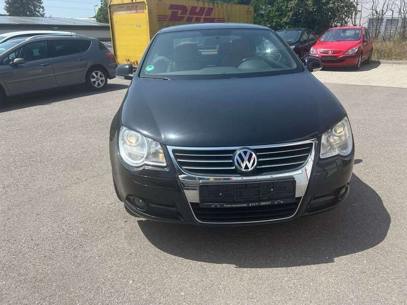 Schwarz Gebraucht 2008 VW Eos Edition Cabrio | 5.499 € (Etwas zu teuer) - Bild 1/4