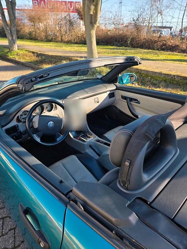 Gebraucht Mercedes SLK230 193 PS (141 kW) 1998 Grün Cabrio