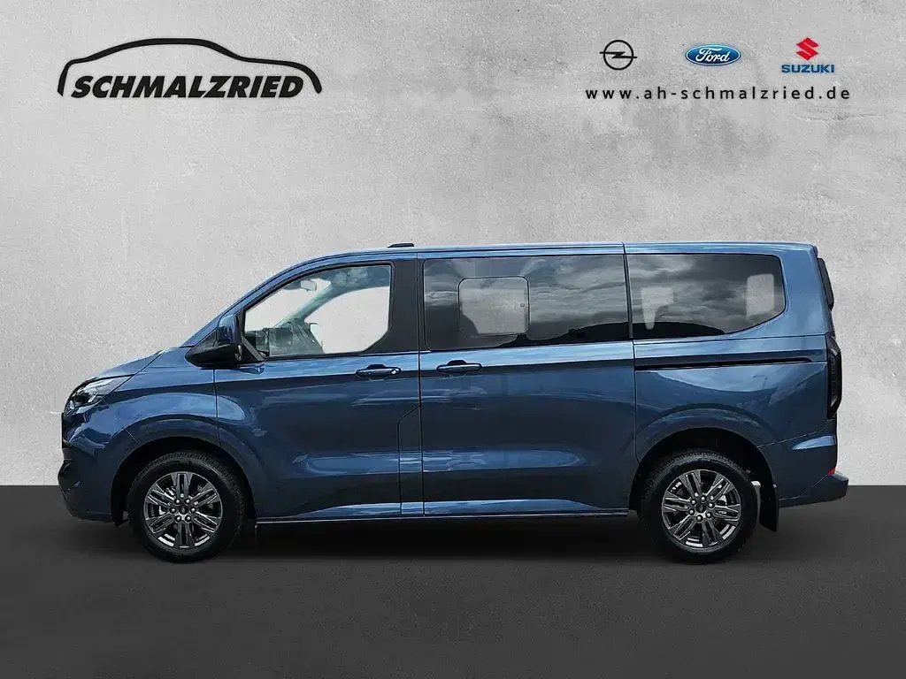 Neu Ford Tourneo Custom Titanium 170 PS (125 kW) 2026 Blau Van