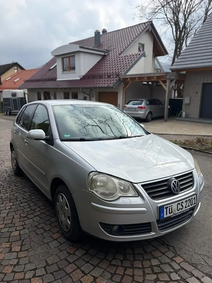 Gebraucht VW Polo United 80 PS (58 kW) 2008 Silber Kleinwagen