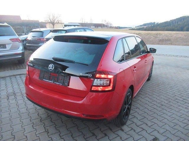 Gebraucht Skoda Rapid Ambition 110 PS (80 kW) 2017 Rot Kleinwagen