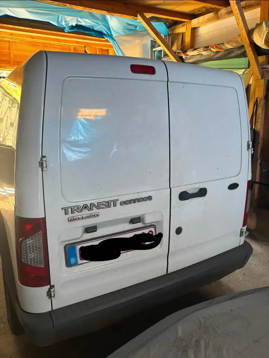 Gebraucht Ford Transit Connect 90 PS (66 kW) 2011 Weiß Van / Kleinbus