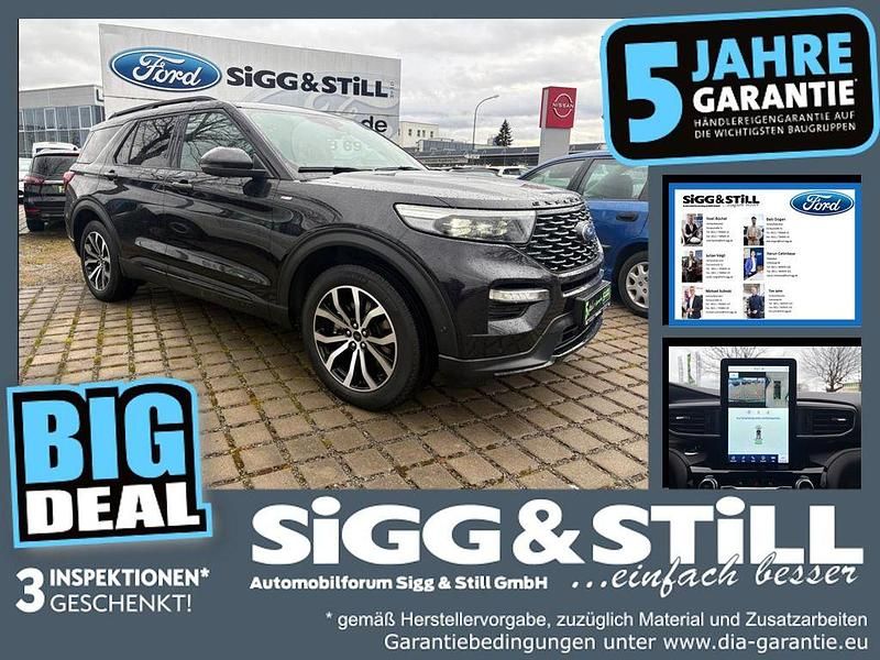 Gebraucht Ford Explorer ST-Line 457 PS (336 kW) 2021 Obsidianschwarz metallic SUV