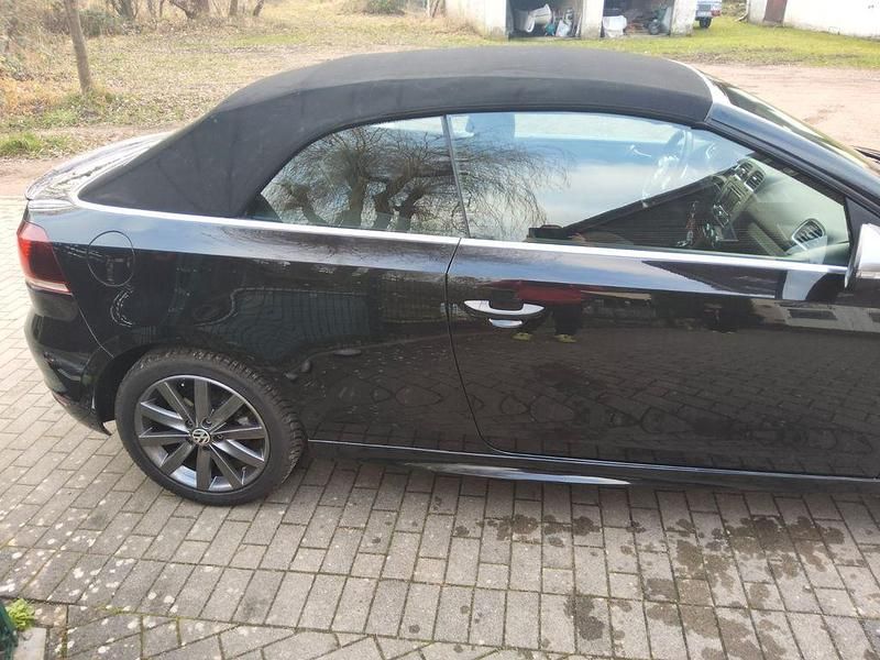 Gebraucht VW Golf Cabriolet Karmann 122 PS (89 kW) 2014 Schwarz Cabrio