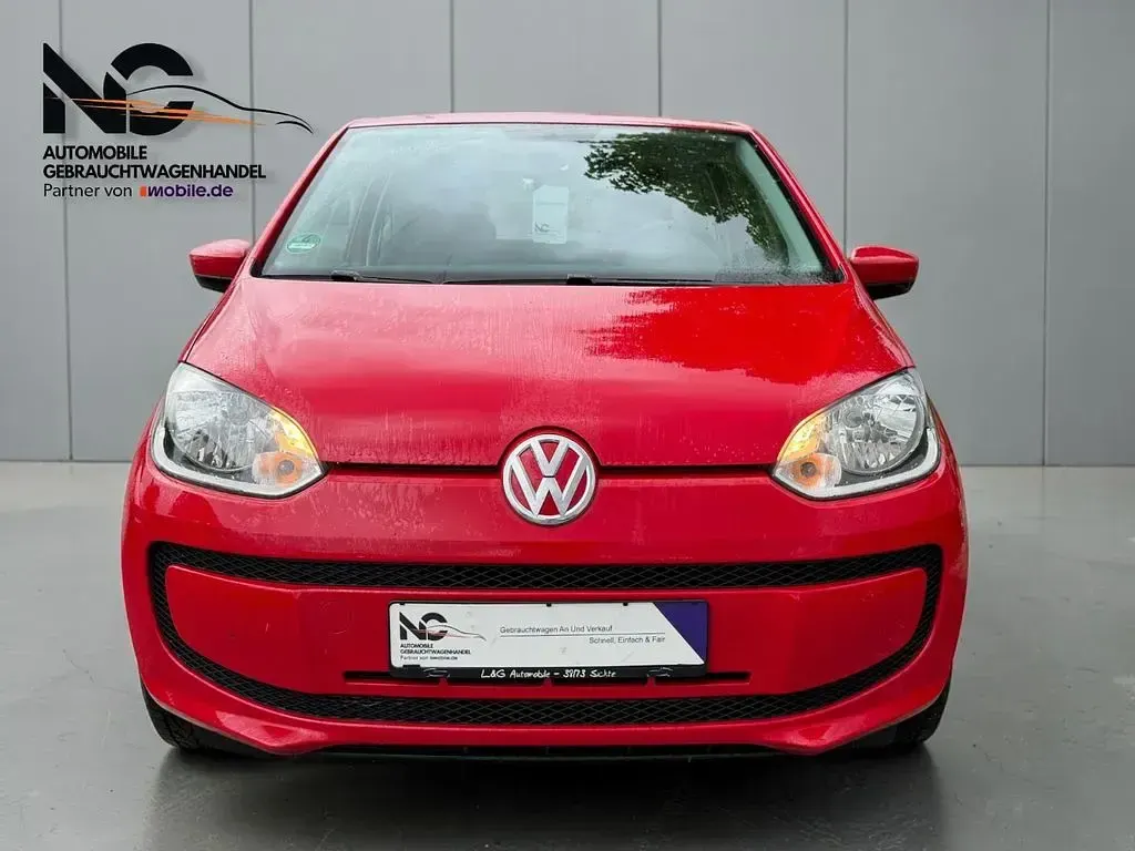 Usado VW up! move up! 60 CV (44 kW) 2014 Rojo Utilitario