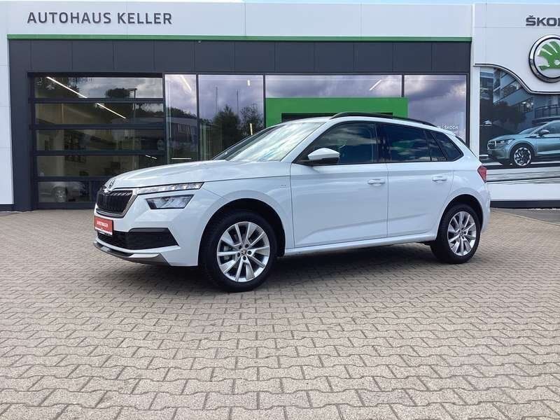 Moonweiss metallic Gebraucht 2022 Skoda Kamiq Tour SUV | 22.900 € (Fairer Preis) - Bild 1/4