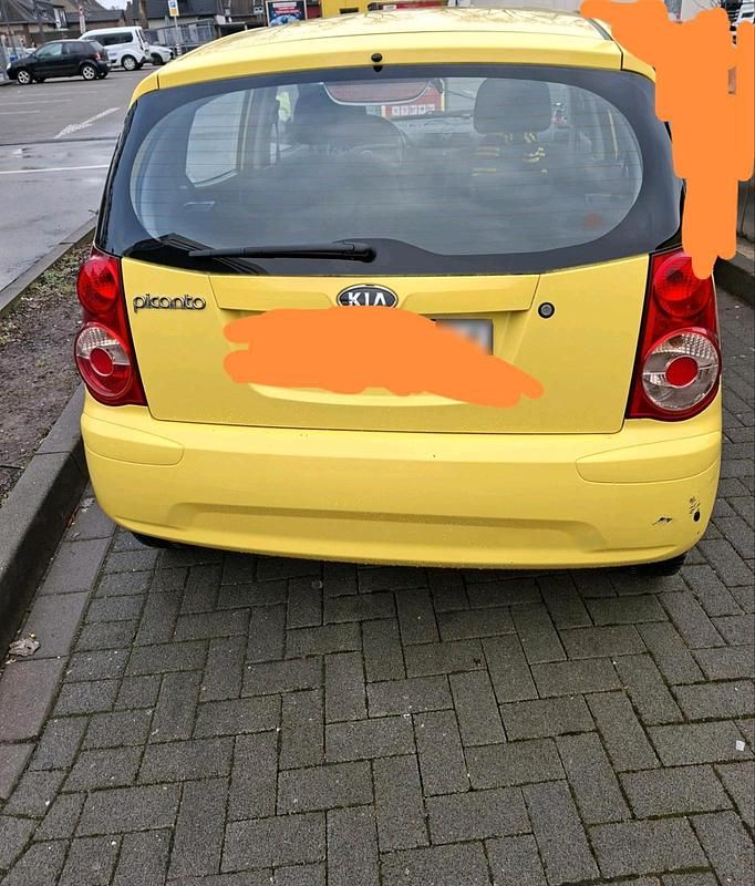 Gebraucht Kia Picanto 65 PS (47 kW) 2008 Gelb Kleinwagen