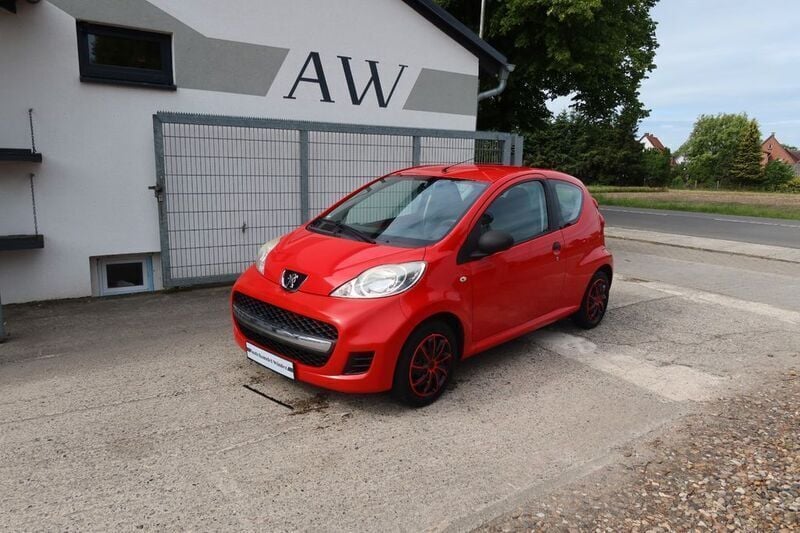 Rot Gebraucht 2011 Peugeot 107 Filou Kleinwagen | 1.570 € (Guter Preis) - Bild 1/4