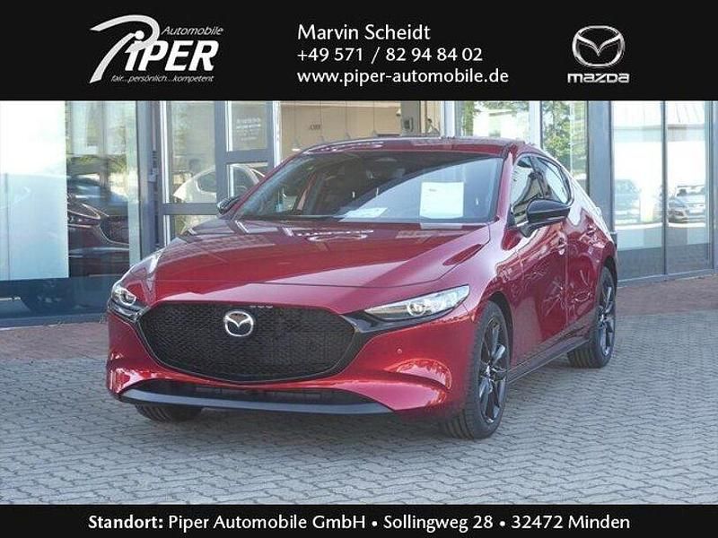 Rot Neu 2025 Mazda 3 Homura-Line Limousine | 27.690 € (Fairer Preis) - Bild 1/4