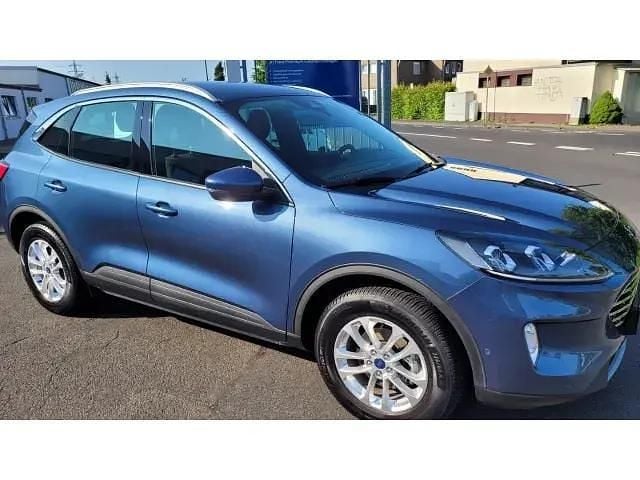 Blau Gebraucht 2022 Ford Kuga Titanium SUV | 25.490 € (Guter Preis) - Bild 1/4