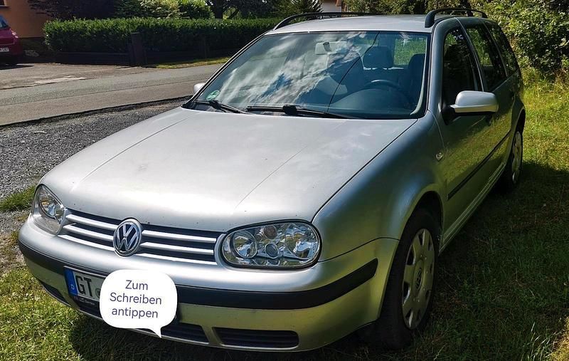 Silber Gebraucht 2002 VW Golf IV Kombi | 950 € (Guter Preis) - Bild 1/4