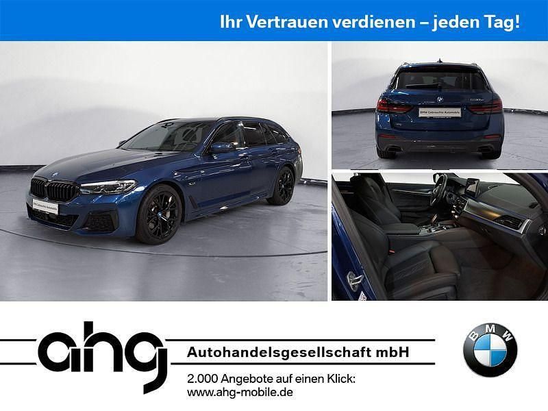 Blau Gebraucht 2022 BMW 530e M Sport Kombi | 39.930 € (Teuer) - Bild 1/3