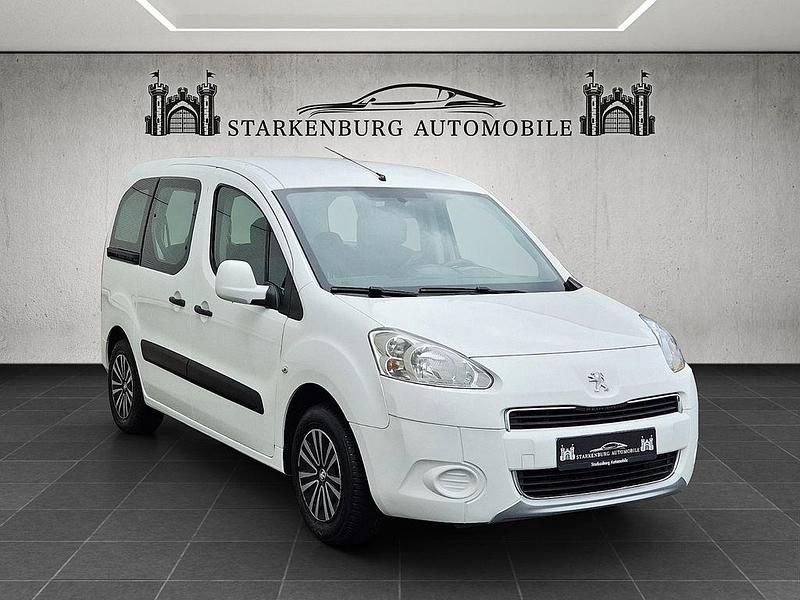 Gebraucht Peugeot Partner Tepee Allure 98 PS (72 kW) 2013 Weiß Van / Kleinbus