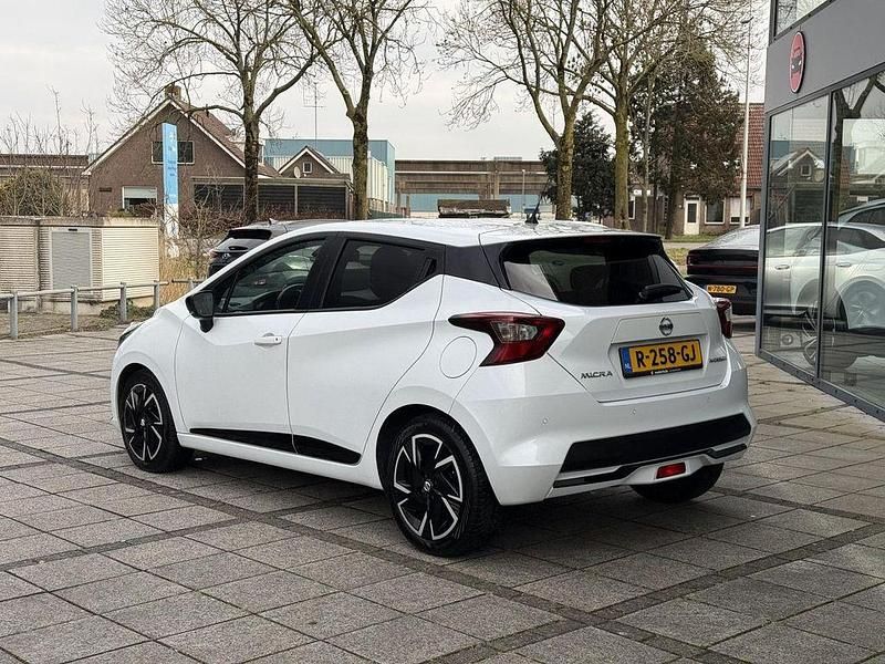 Gebraucht Nissan Micra 92 PS (67 kW) 2022 Weiß Kleinwagen