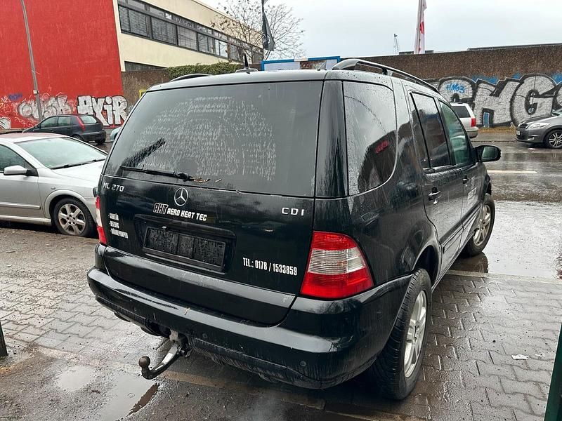 Gebraucht Mercedes ML270 2003 Schwarz SUV