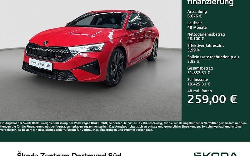 Gebraucht Skoda Octavia RS 265 PS (194 kW) 2025 Rot Kombi