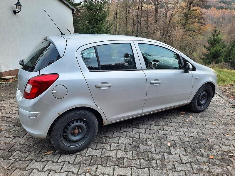 Silber Gebraucht 2008 Opel Corsa Kleinwagen | 1.100 € (Superpreis) - Bild 1/4