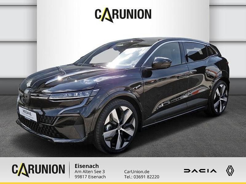 Gebraucht Renault Megane E-Tech Techno 160 kW (218 PS) 2023 Black pearlschwarz metallic (schwarz) Limousine