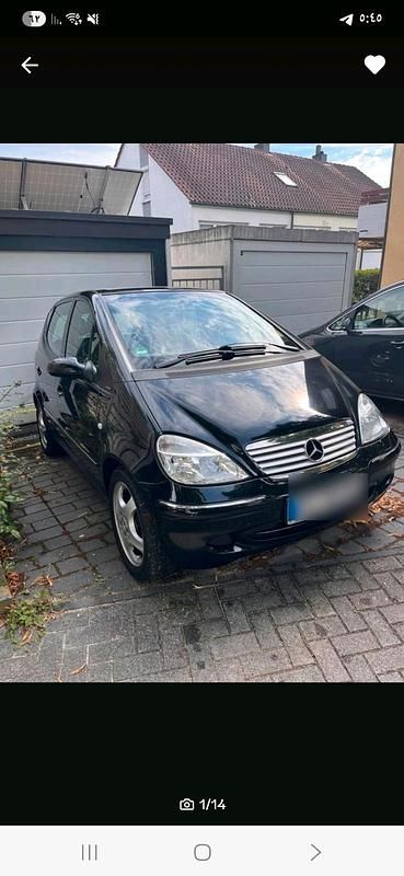Schwarz Gebraucht 2003 Mercedes A190 Avantgarde Kleinwagen | 3.000 € (Etwas zu teuer) - Bild 1/4