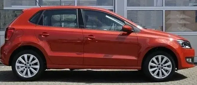 Gebraucht VW Polo Highline 105 PS (77 kW) 2012 Gelb Kleinwagen