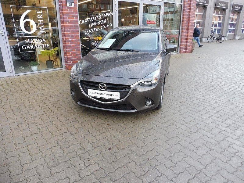 Gebraucht Mazda 2 Exclusive 90 PS (66 kW) 2015 Grau Limousine