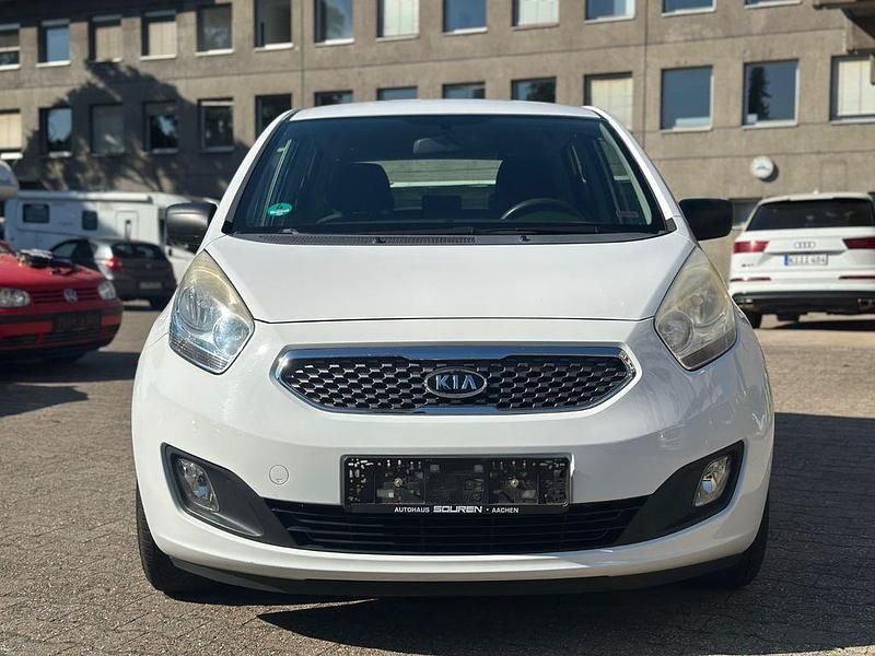 Gebraucht Kia Venga Vision 90 PS (66 kW) 2010 Weiß Kleinwagen
