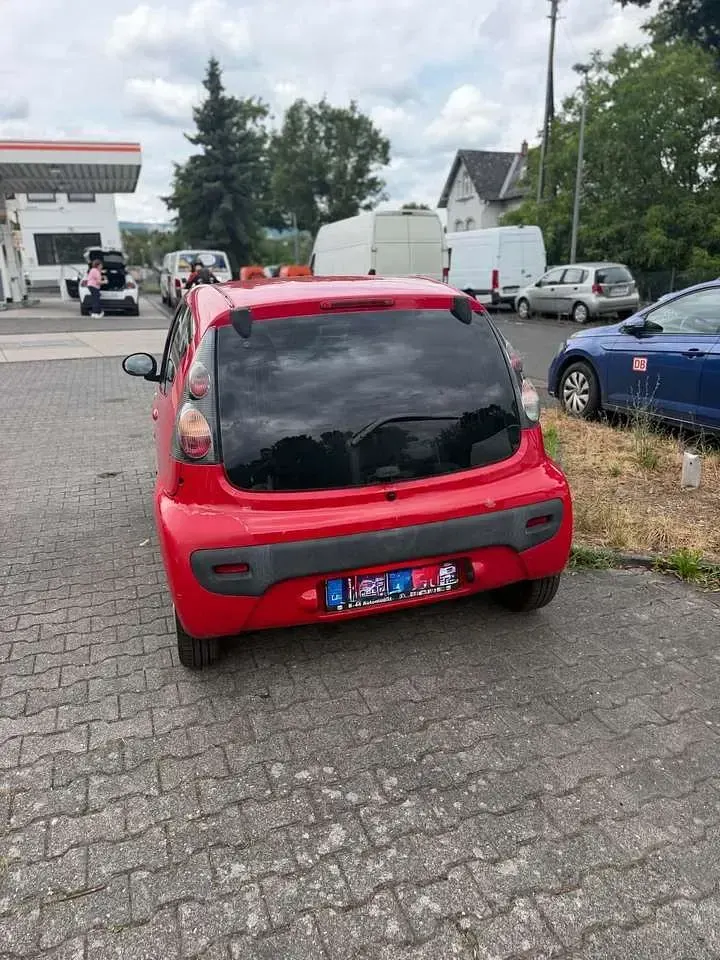 Gebraucht Citroën C1 Exclusive 68 PS (50 kW) 2008 Rot Kleinwagen