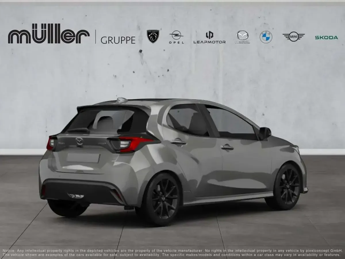 Neu Mazda 2 116 PS (85 kW) 2026 Grau Kleinwagen