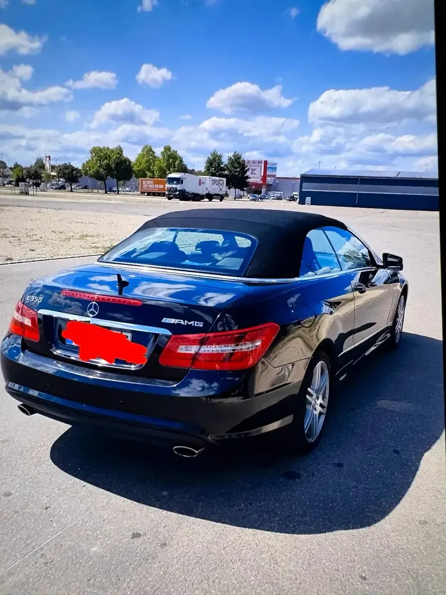 Gebraucht Mercedes E350 231 PS (169 kW) 2011 Schwarz Cabrio