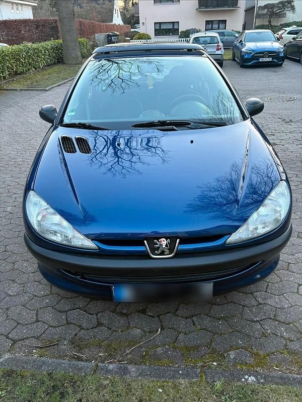 Gebraucht Peugeot 206 75 PS (55 kW) 2002 Blau Kleinwagen